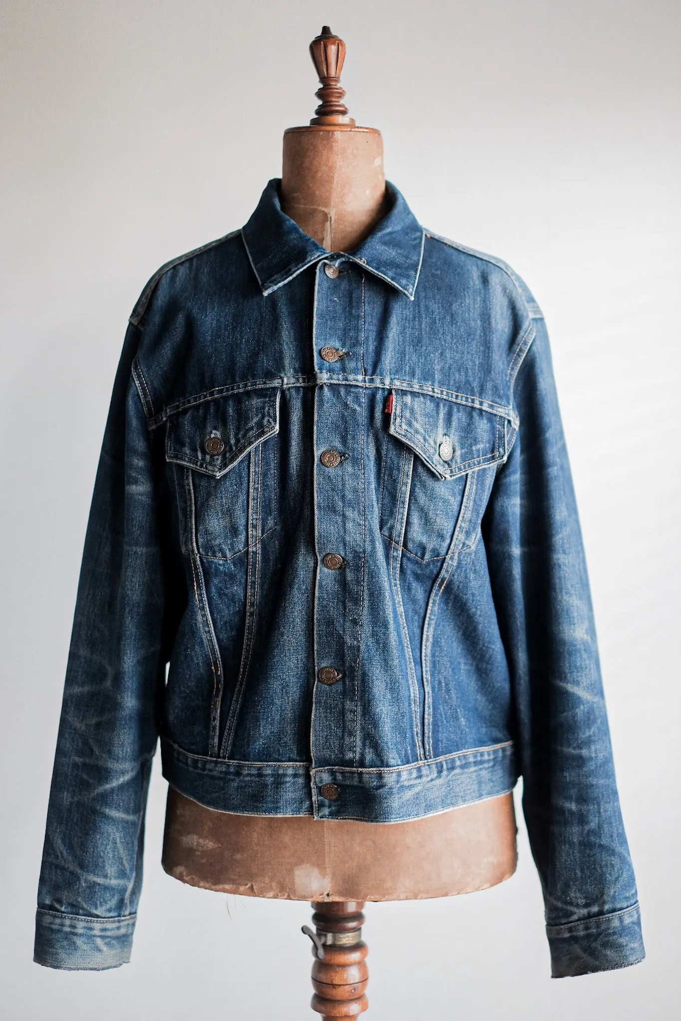 [~ 60's] Vintage de la veste en denim 557 