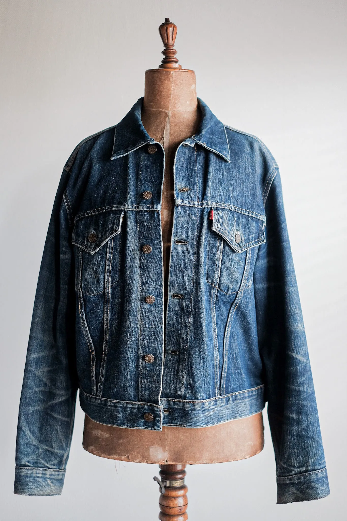 [~ 60's] Vintage de la veste en denim 557 