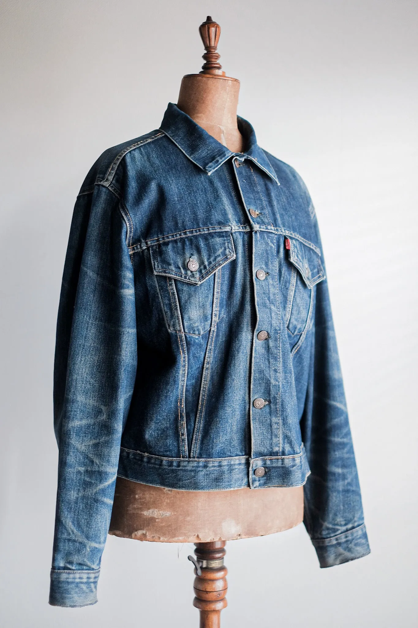 [~ 60's] Vintage de la veste en denim 557 