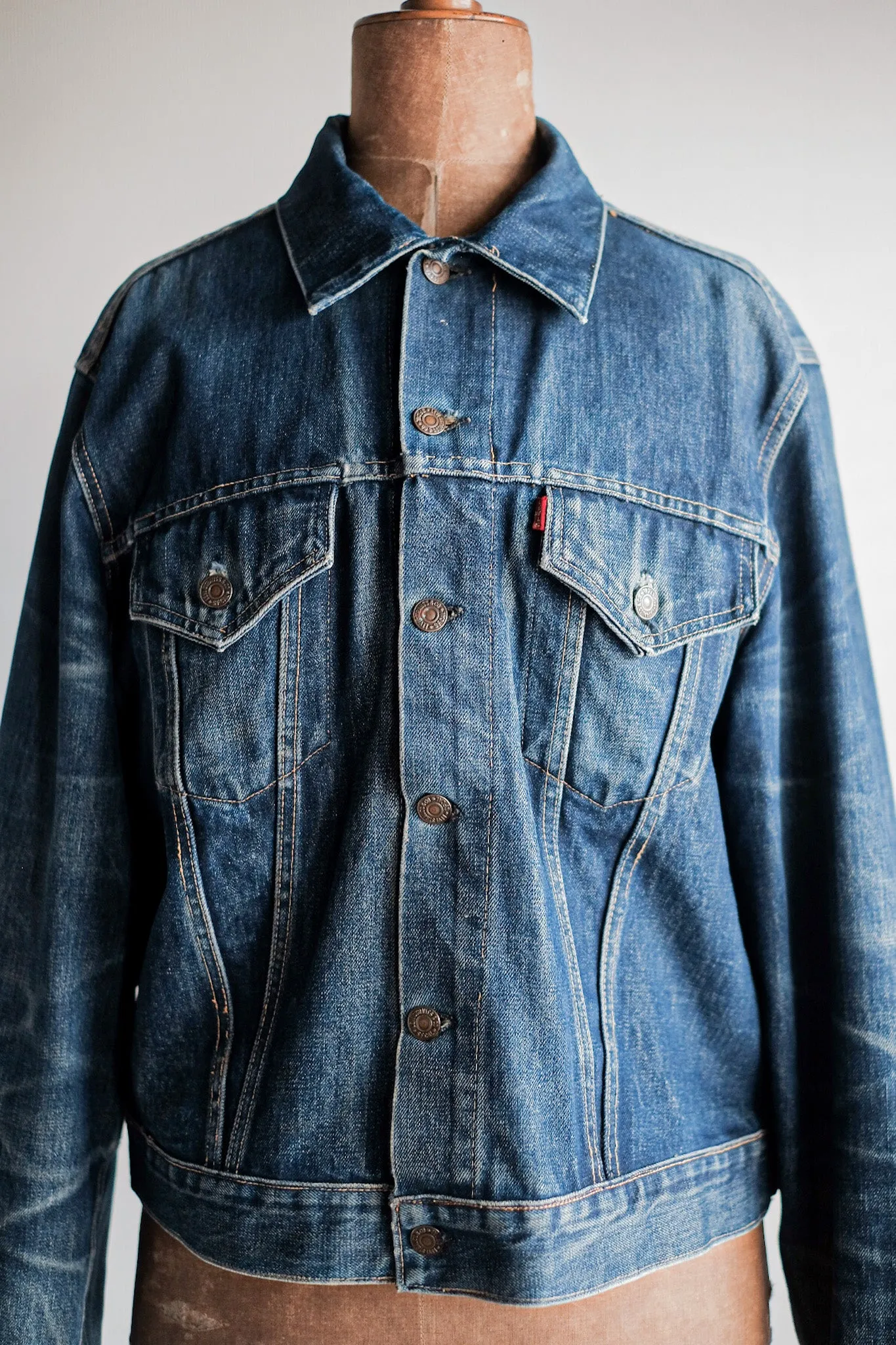 [~ 60's] Vintage de la veste en denim 557 