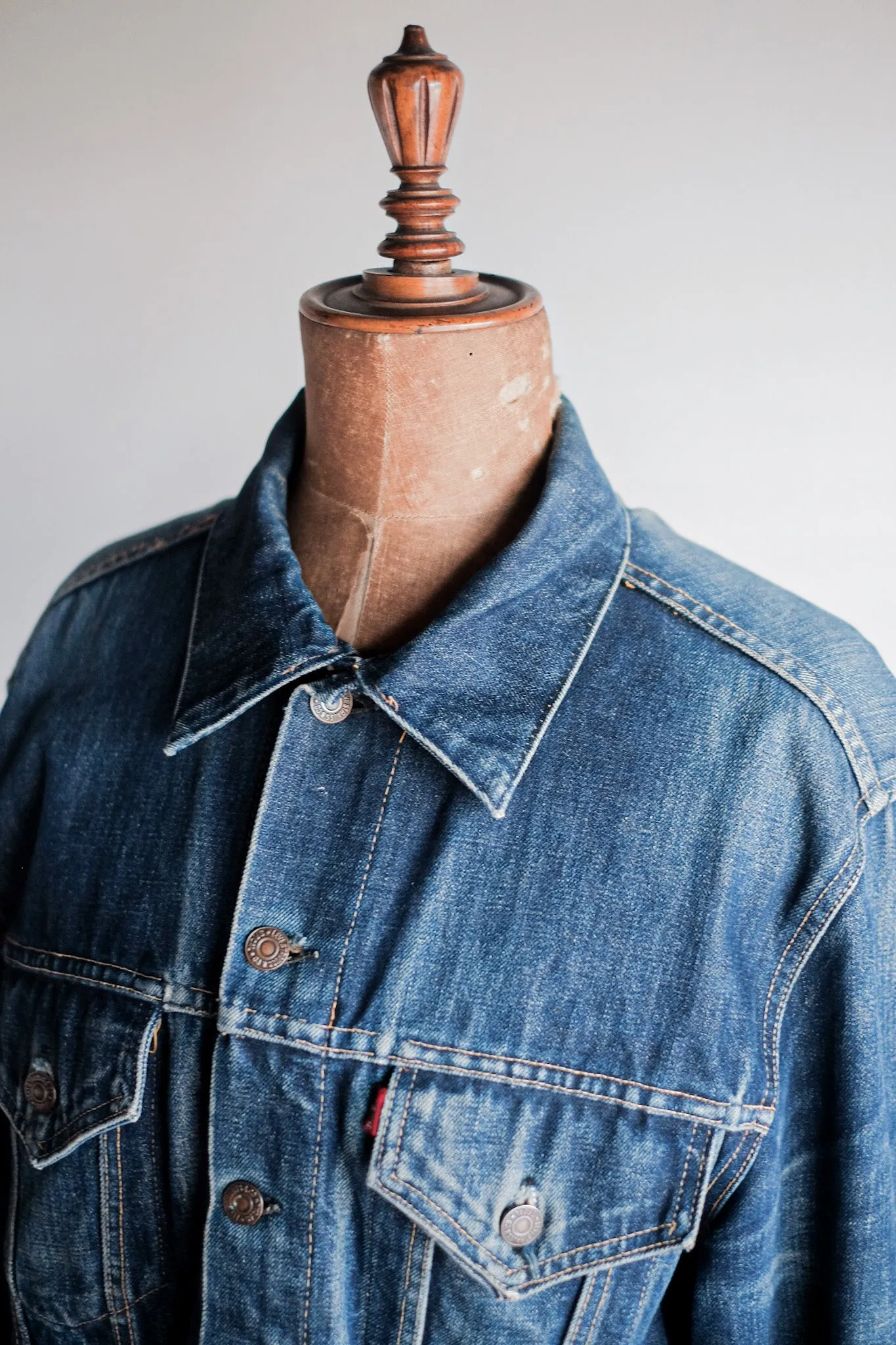 [~ 60's] Vintage de la veste en denim 557 