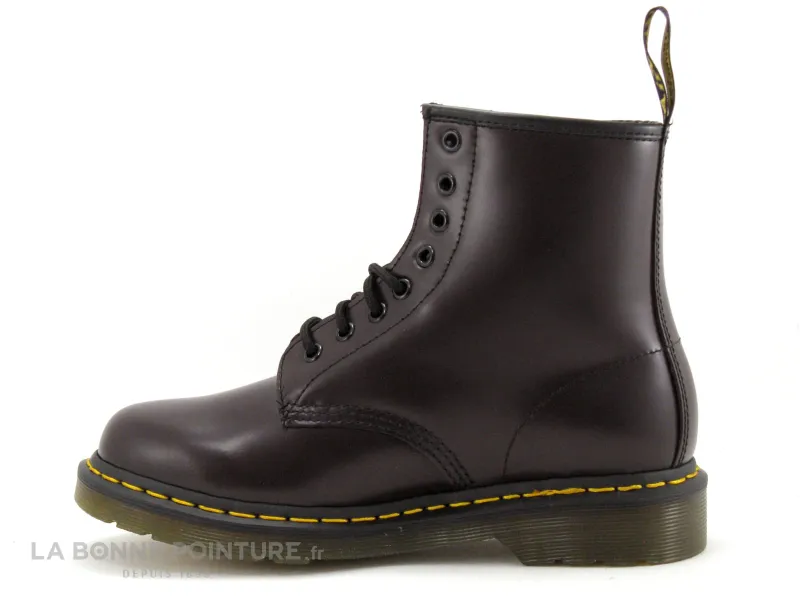 Achat chaussures Dr Martens Femme Boots, vente Dr Martens 1460 - 27277626 - Burgundy Smooth - Boots bordeaux