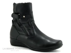 Achat chaussures Geo Reino Femme Bottine, vente Geo Reino ESTACHO Casa Noir - Bottine noire