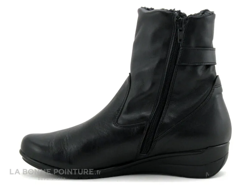 Achat chaussures Geo Reino Femme Bottine, vente Geo Reino ESTACHO Casa Noir - Bottine noire