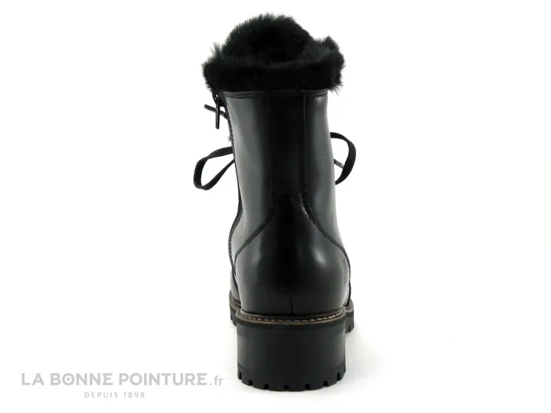 Achat chaussures Hooper Femme Boots, vente Hooper ALBE noir - Bottine noire Femme