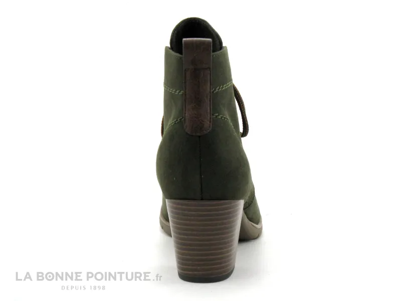 Achat chaussures Marco Tozzi Femme Boots, vente Marco Tozzi 2-25107-27 Olive - Bottine talon haut kaki