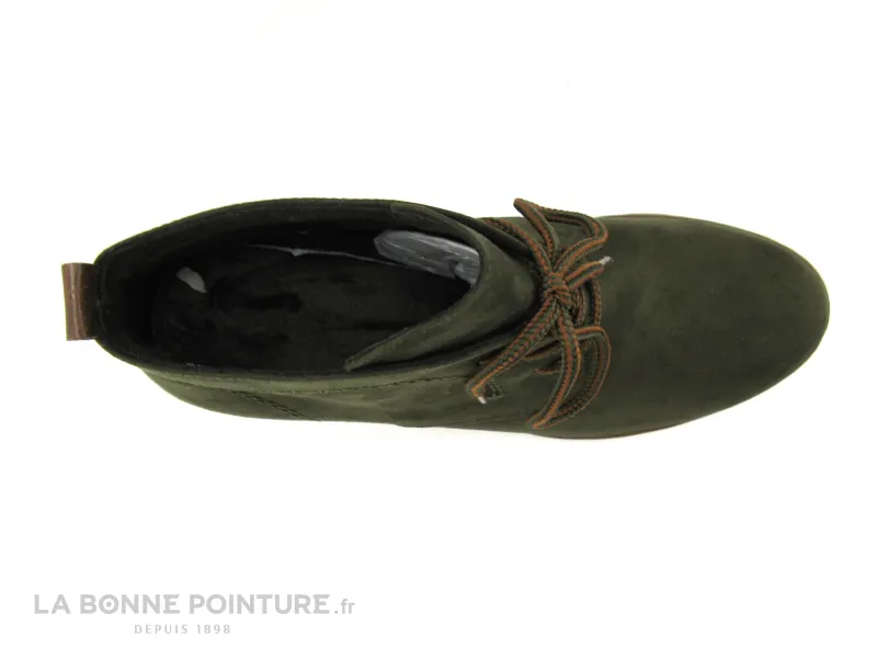 Achat chaussures Marco Tozzi Femme Boots, vente Marco Tozzi 2-25107-27 Olive - Bottine talon haut kaki