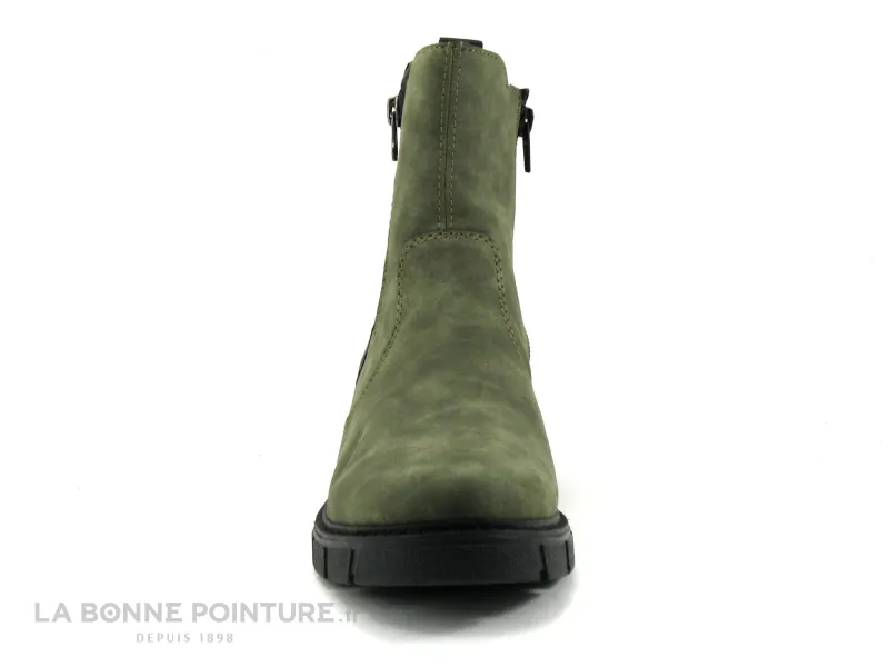 Achat chaussures Rieker Femme Boots, vente Rieker Z3560-54 green - Boots Femme kaki