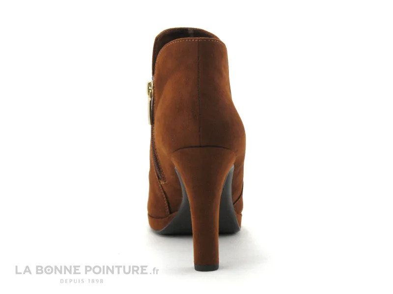 Achat chaussures Tamaris Femme Boots, vente Tamaris 1-25316-25 brandy - Bottine marron rouille - talon haut