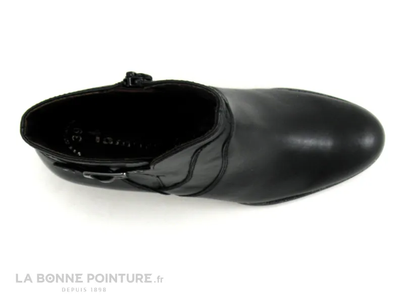 Achat chaussures Tamaris Femme Boots, vente Tamaris 1-25361-23 Black - Boots noires talon large