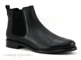 Achat chaussures We Do Femme Boots, vente We Do CO77545BE Noir lezard - Boots Chelsea Femme