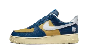 Air Force 1 Low SP Undefeated 5 On It Blue Yellow Croc