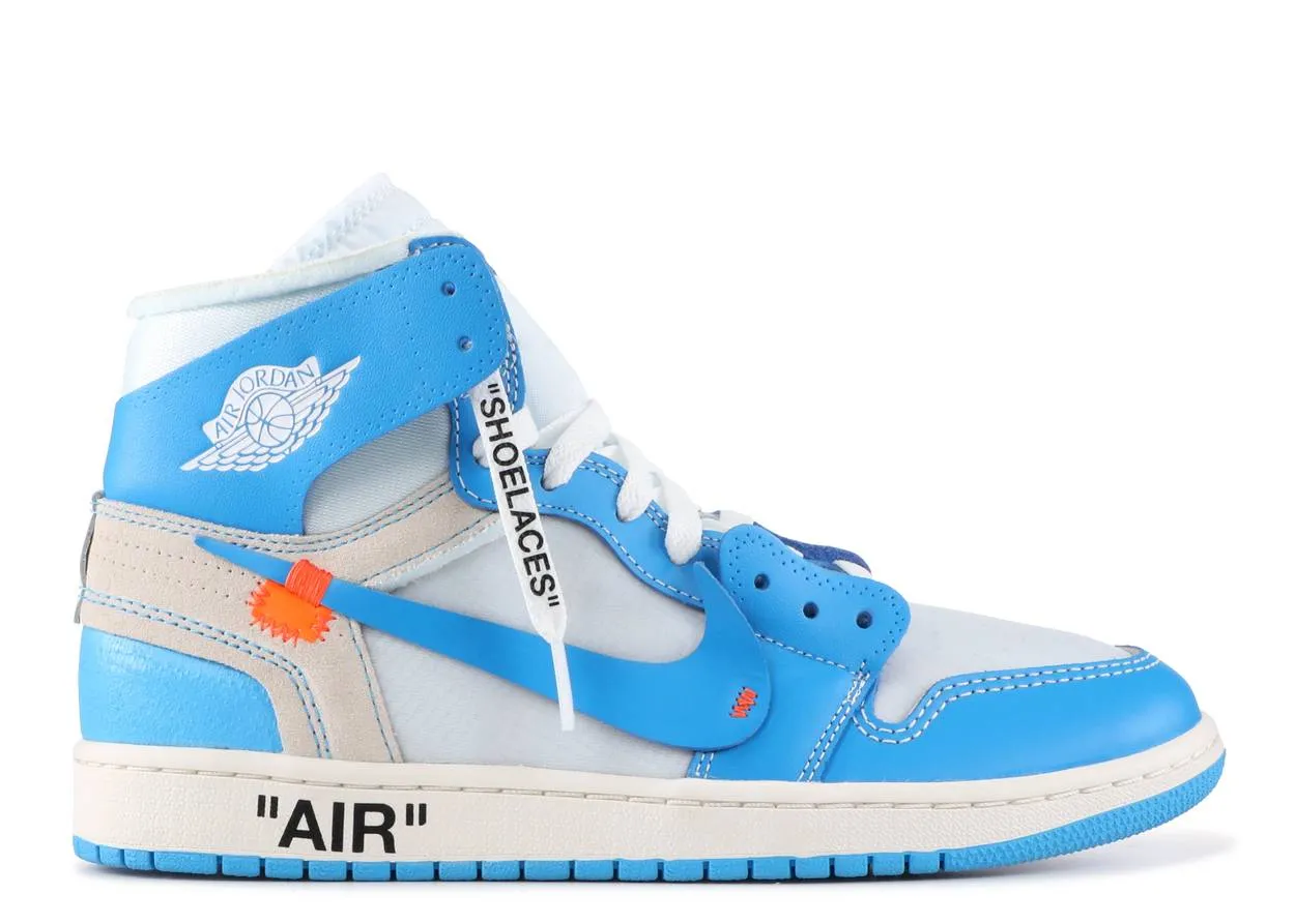 Air Jordan 1 Retro High Off-White University Blue