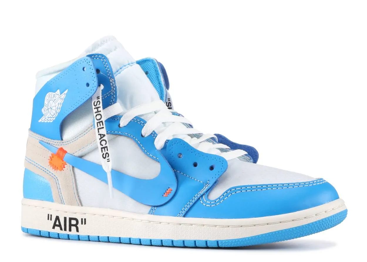 Air Jordan 1 Retro High Off-White University Blue