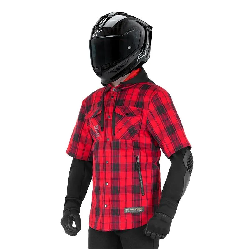  ALPINESTARS Surchemise MO.ST.EQ TARTAN  Blouson moto textile