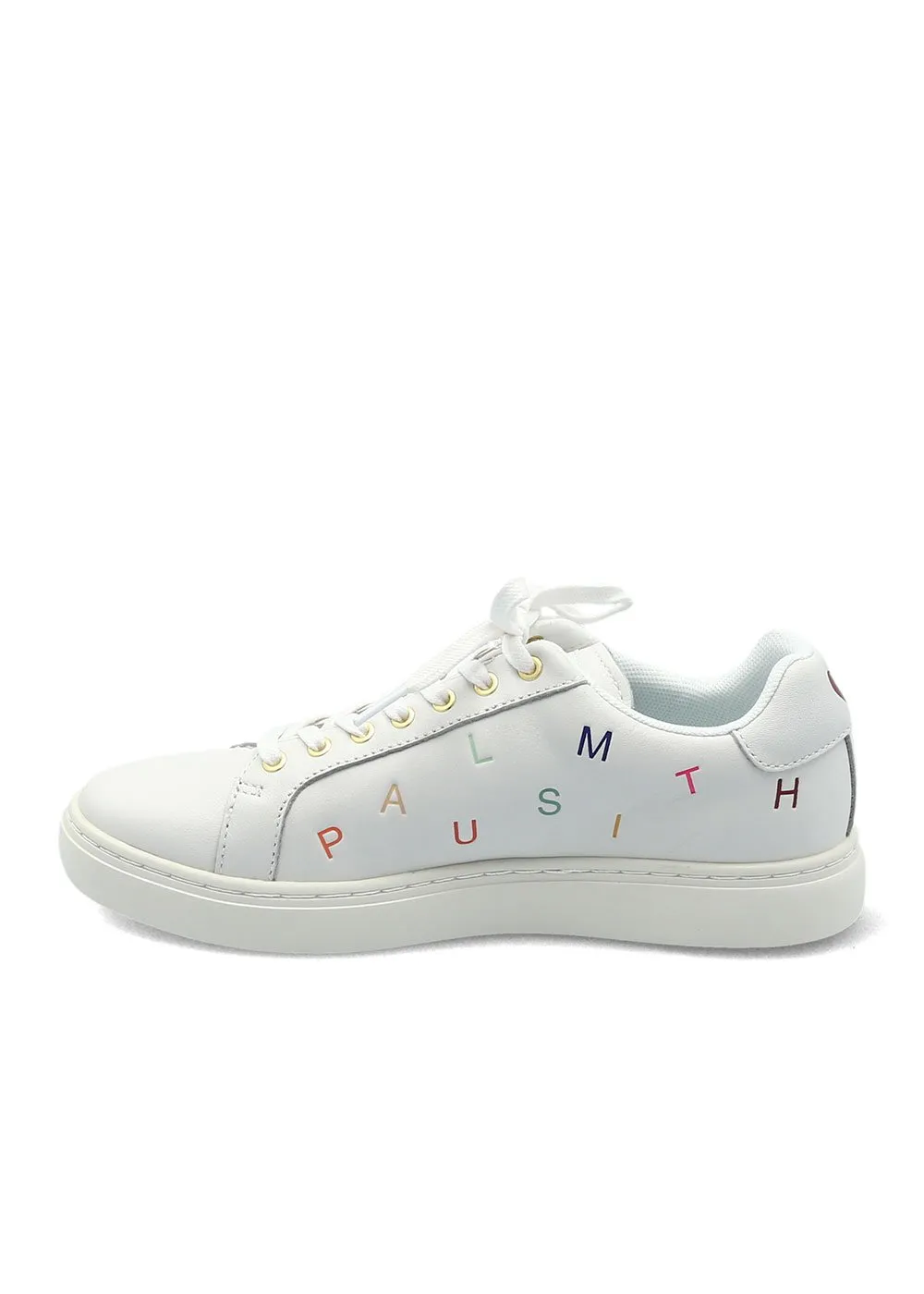 BASKET SHOE GUPPY CUIR BLANC