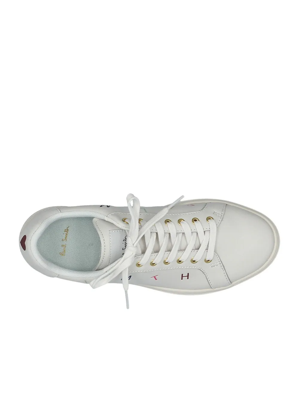 BASKET SHOE GUPPY CUIR BLANC