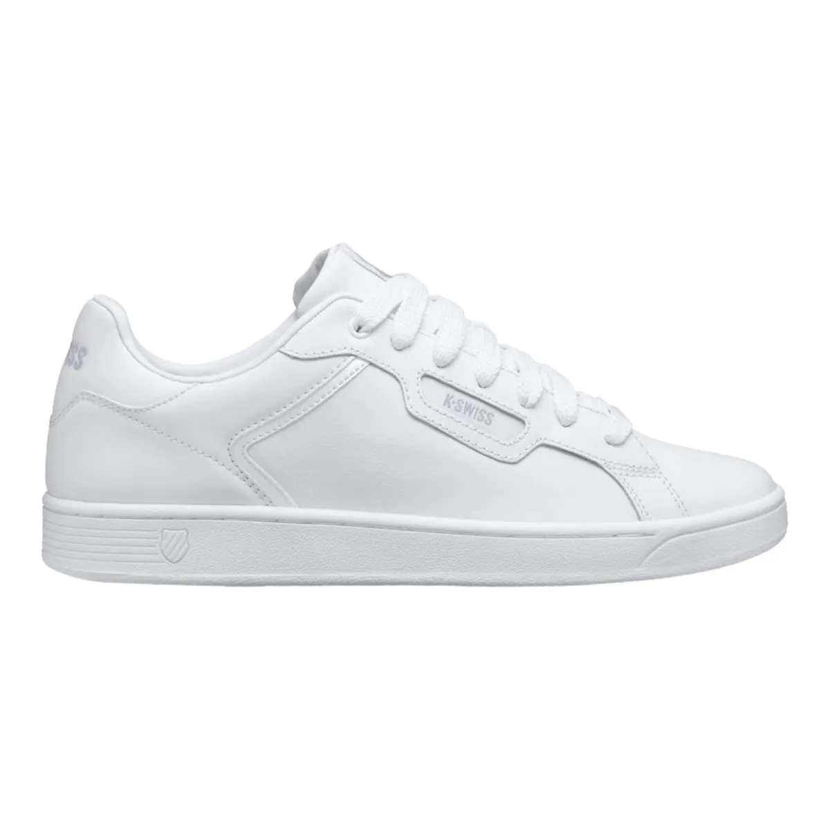 Baskets mode K swiss wmns clean court 2 blanc