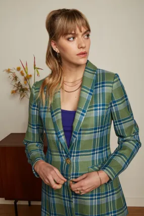 Blazer Brooke Nomag Check - Jade Vert