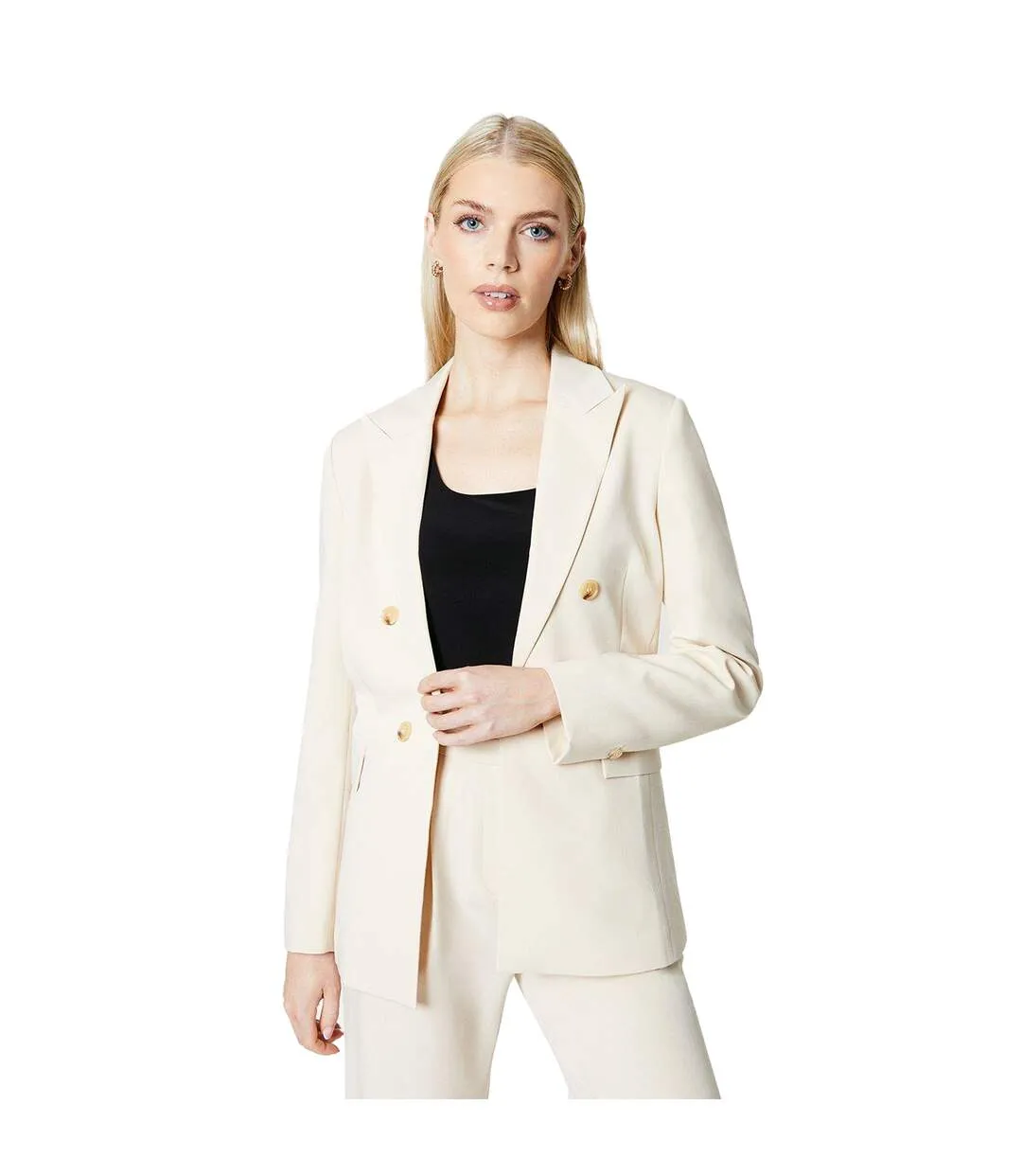 Blazer femme beige gris Principles