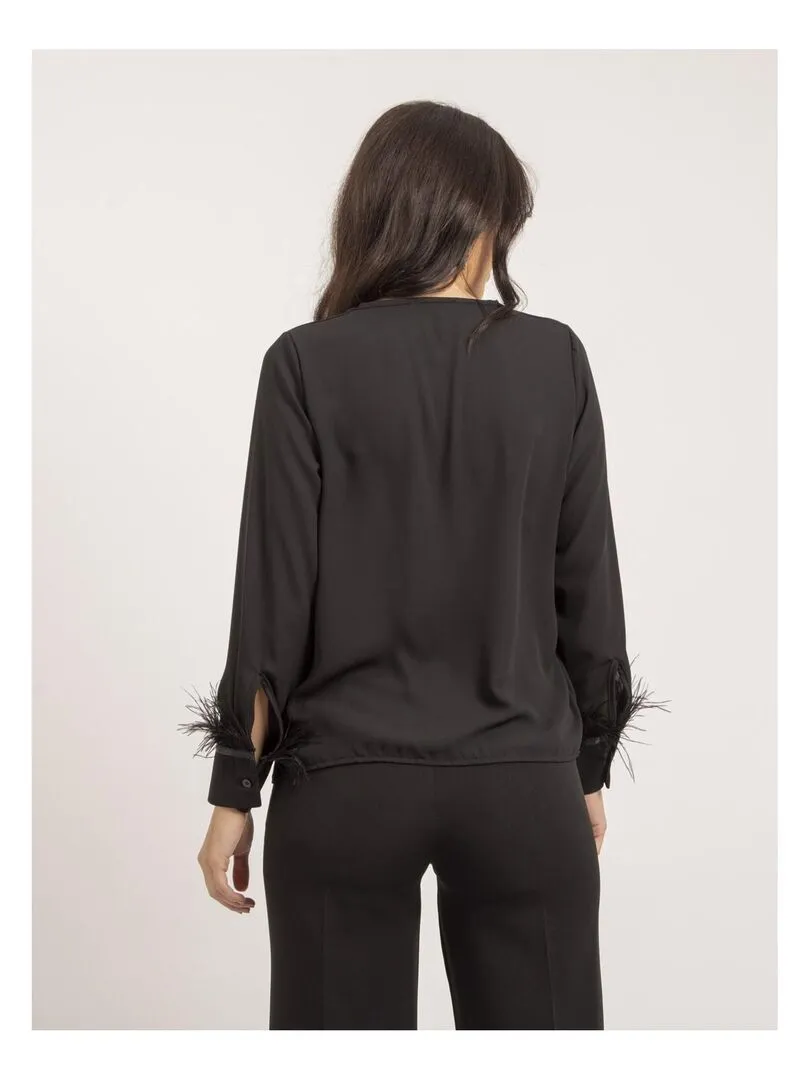 Blouse OMELINE - Noir