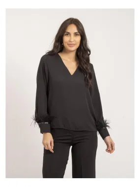 Blouse OMELINE - Noir