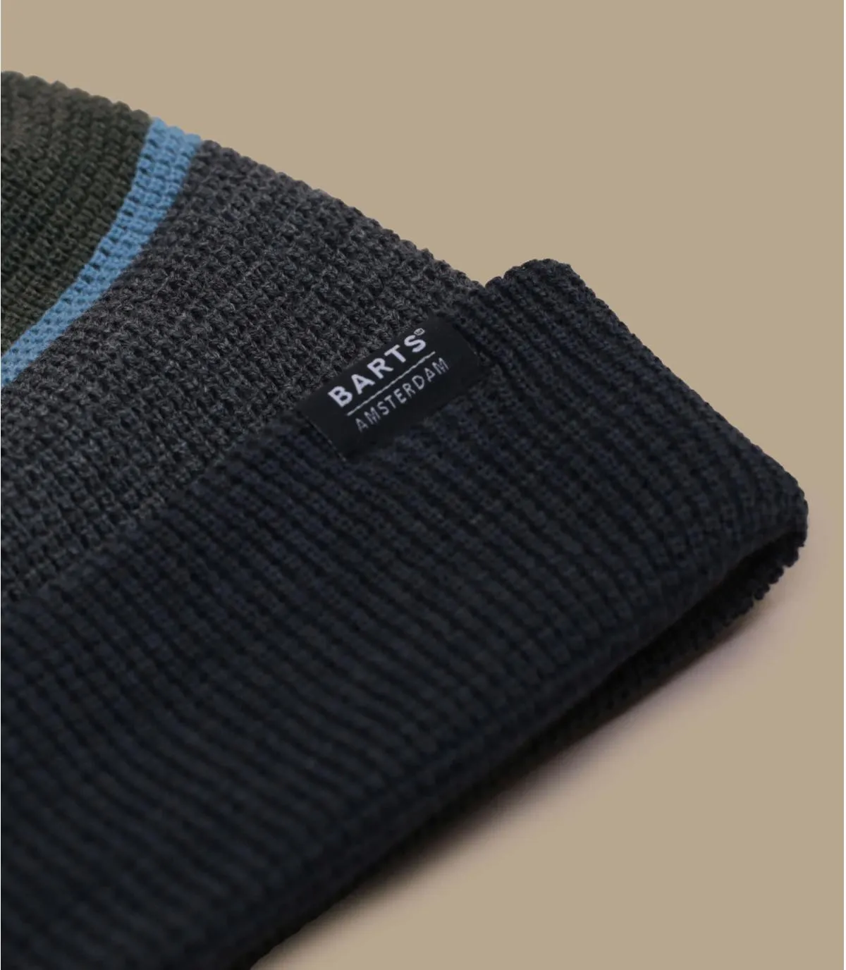 Bonnet long bleu marine - Colan Beanie navy Barts : Headict