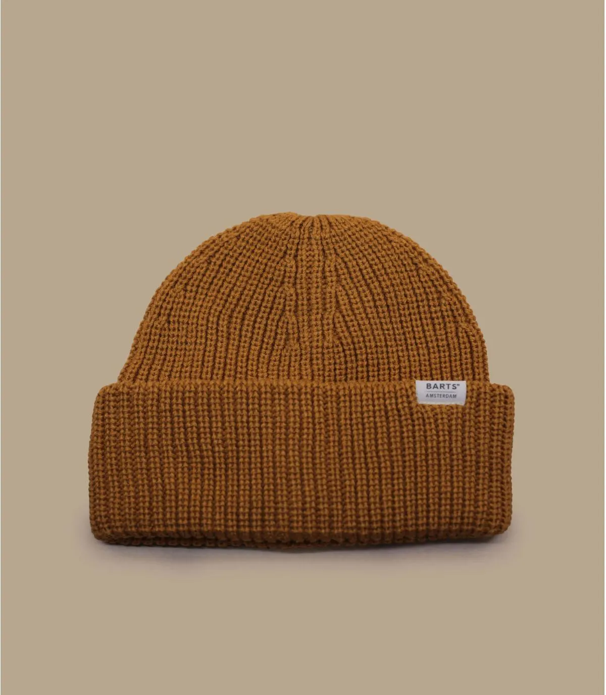 bonnet revers jaune - Dervali Beanie ochre Barts : Headict