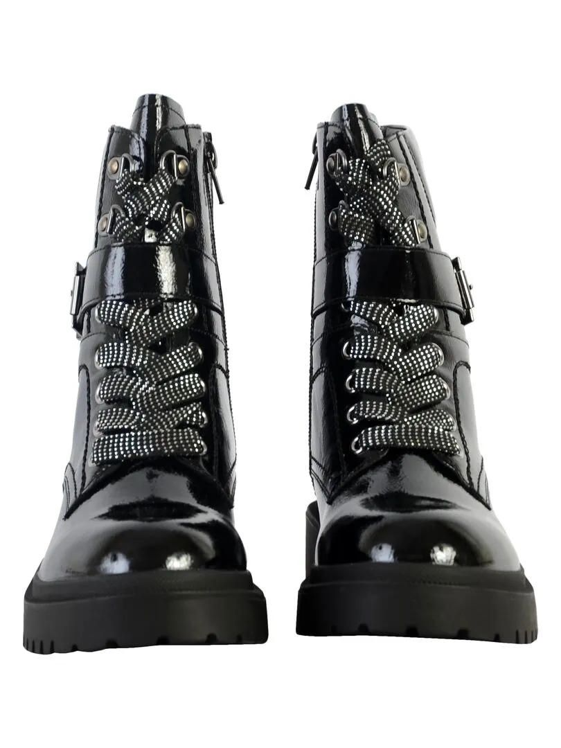 Boots Cuir The Divine Factory - Noir