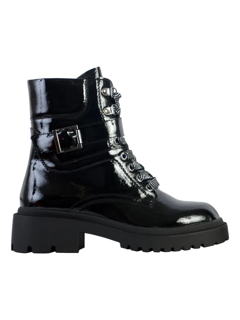 Boots Cuir The Divine Factory - Noir