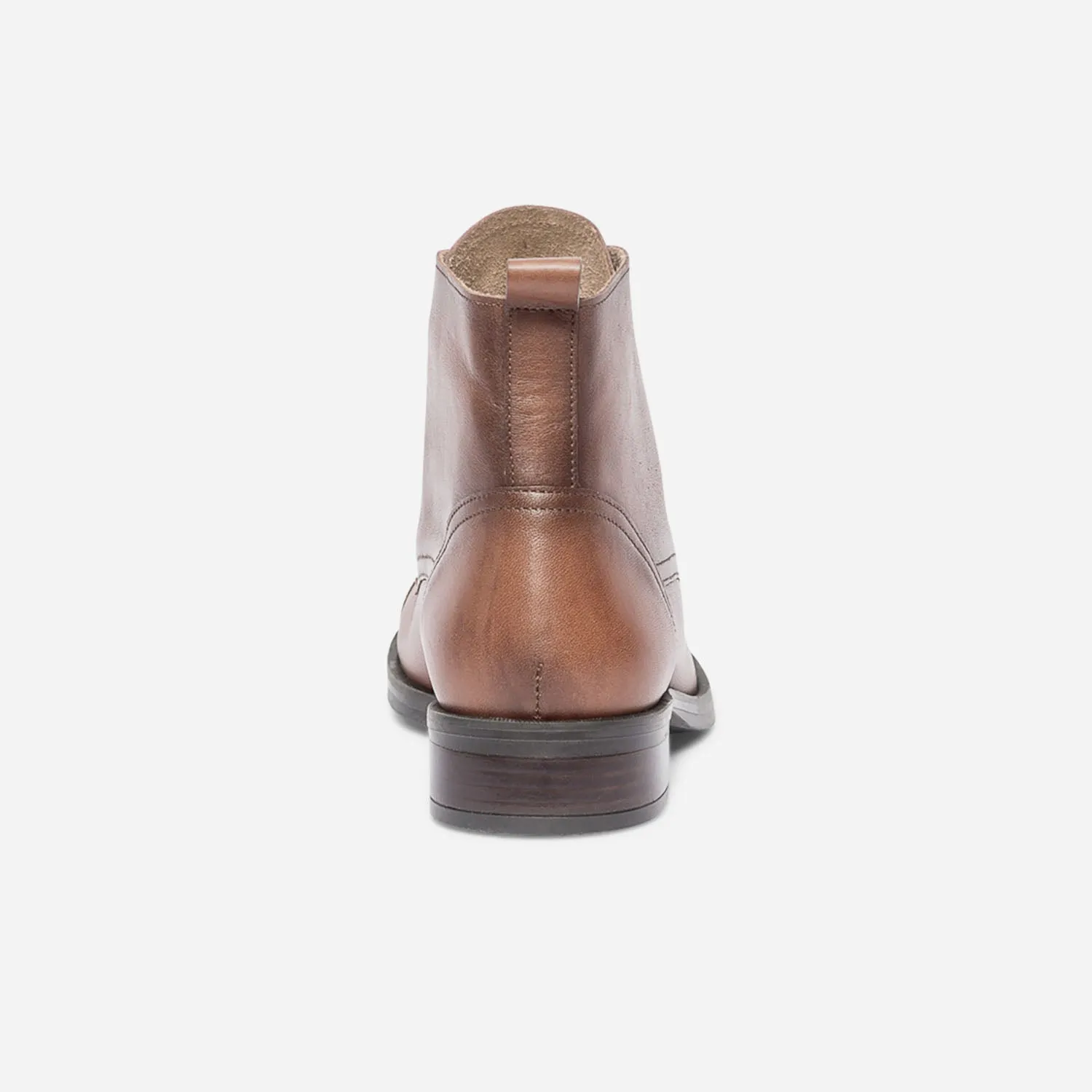 Bottine ERAM FLEX cognac en cuir éco-conçu - Boots / bottines Femme | ERAM