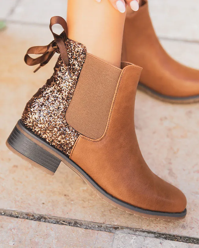 Bottines femme camel chelsea - Alice