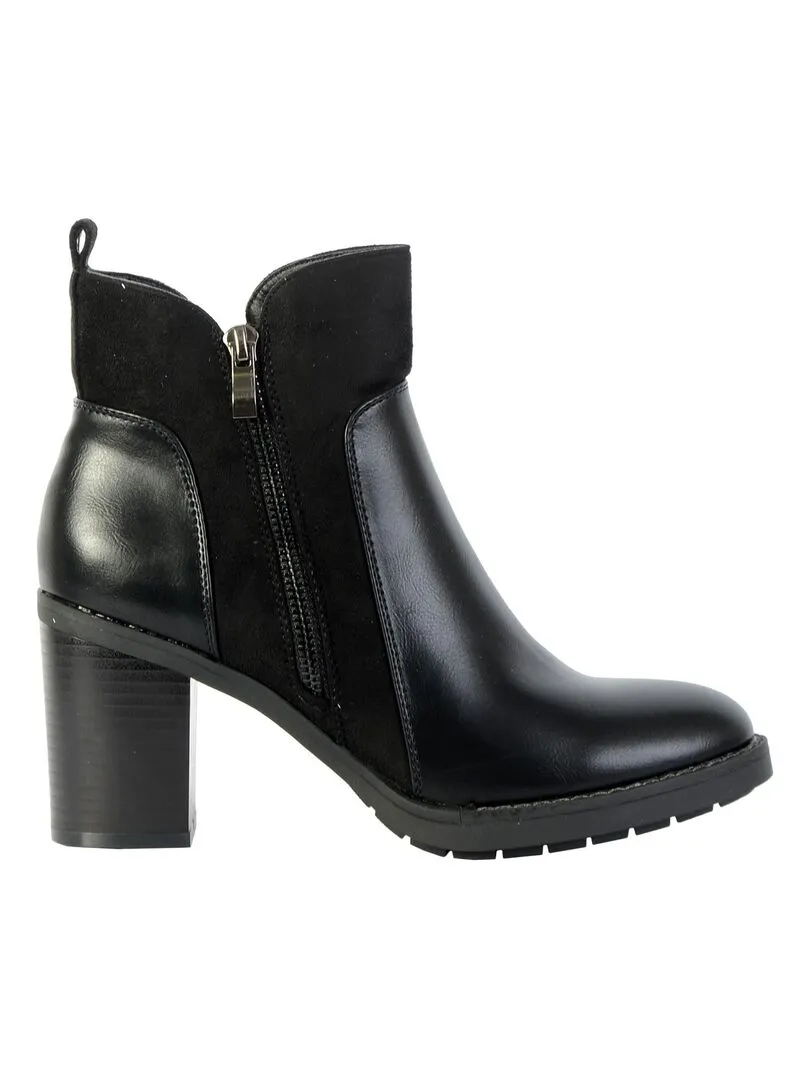 Bottines Talon The Divine Factory PI4055 - Noir