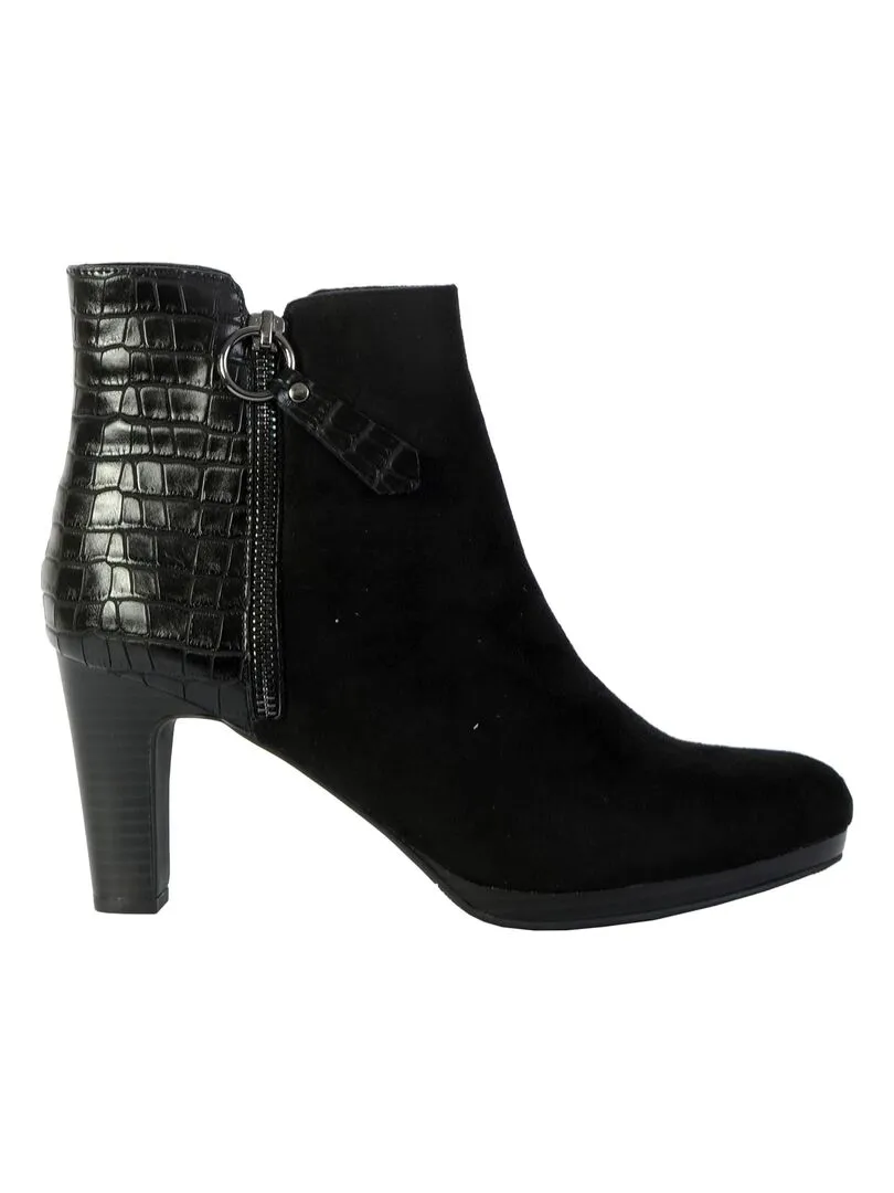 Bottines Talon The Divine Factory QL4043 - Noir