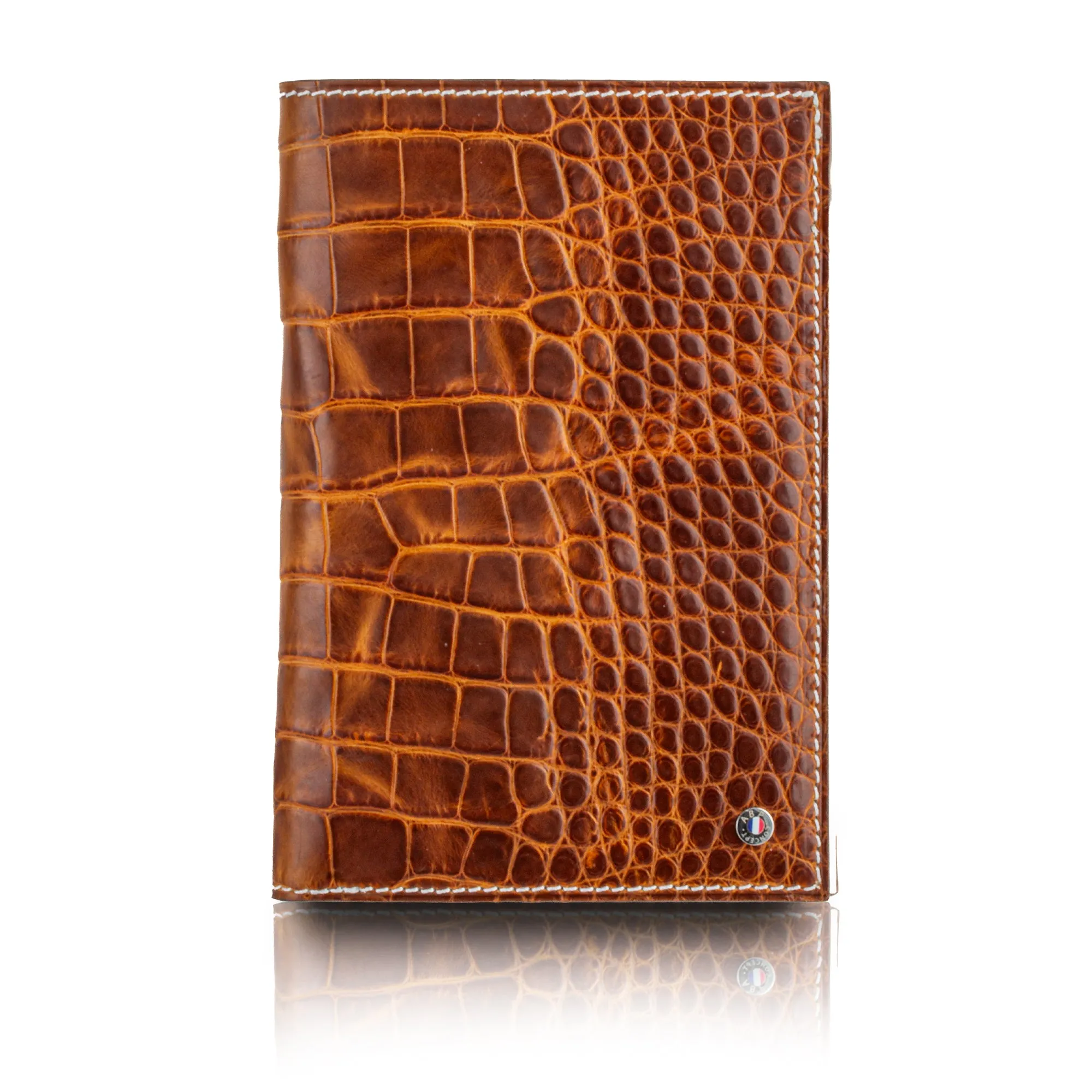 Business wallet « Radika » - Waxed Alligator