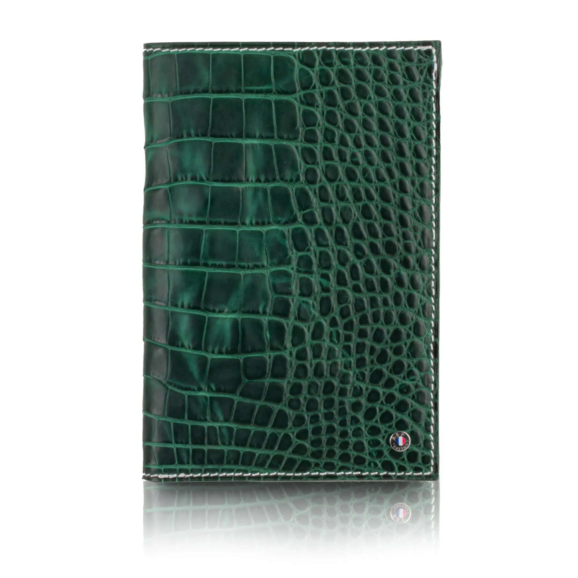 Business wallet « Radika » - Waxed Alligator