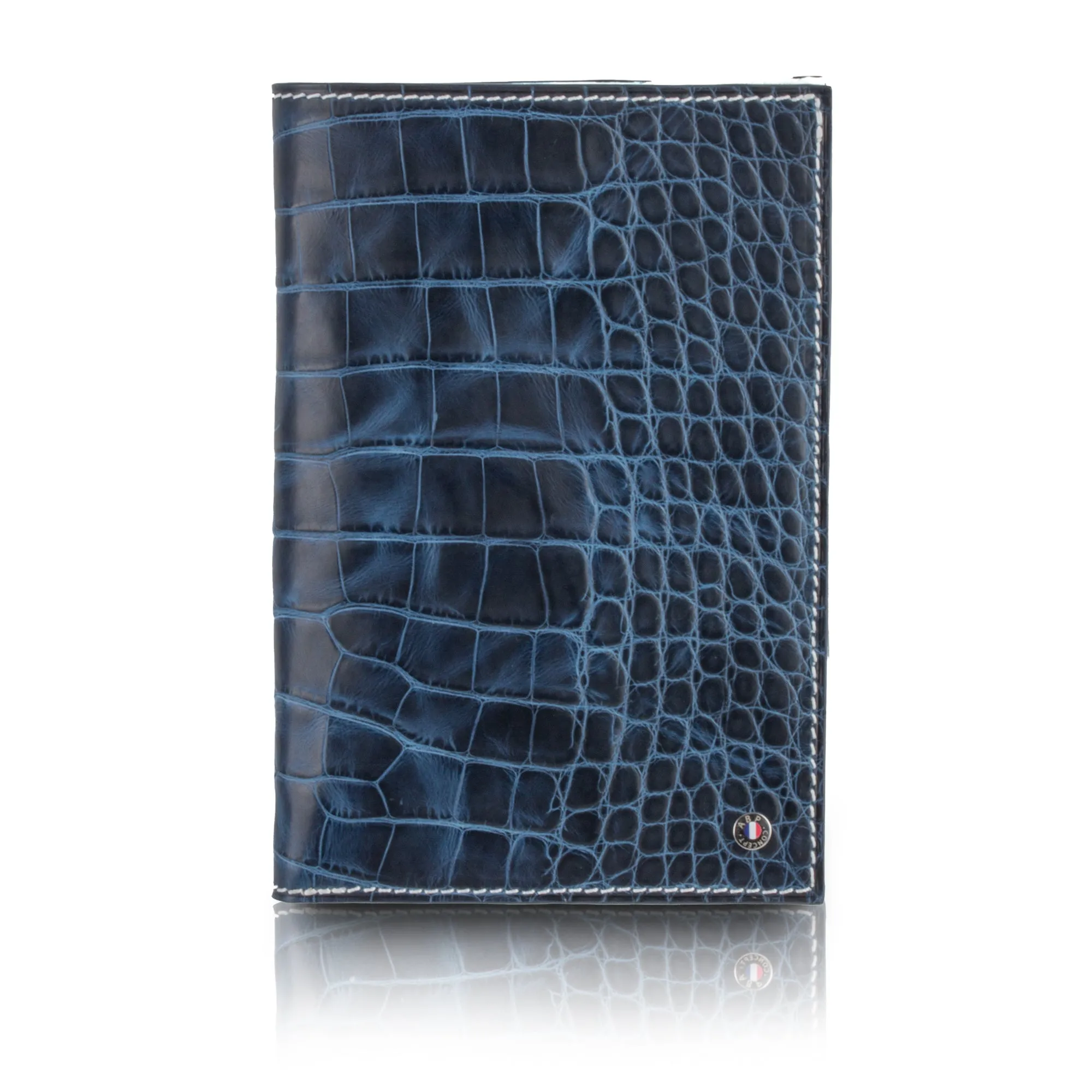 Business wallet « Radika » - Waxed Alligator