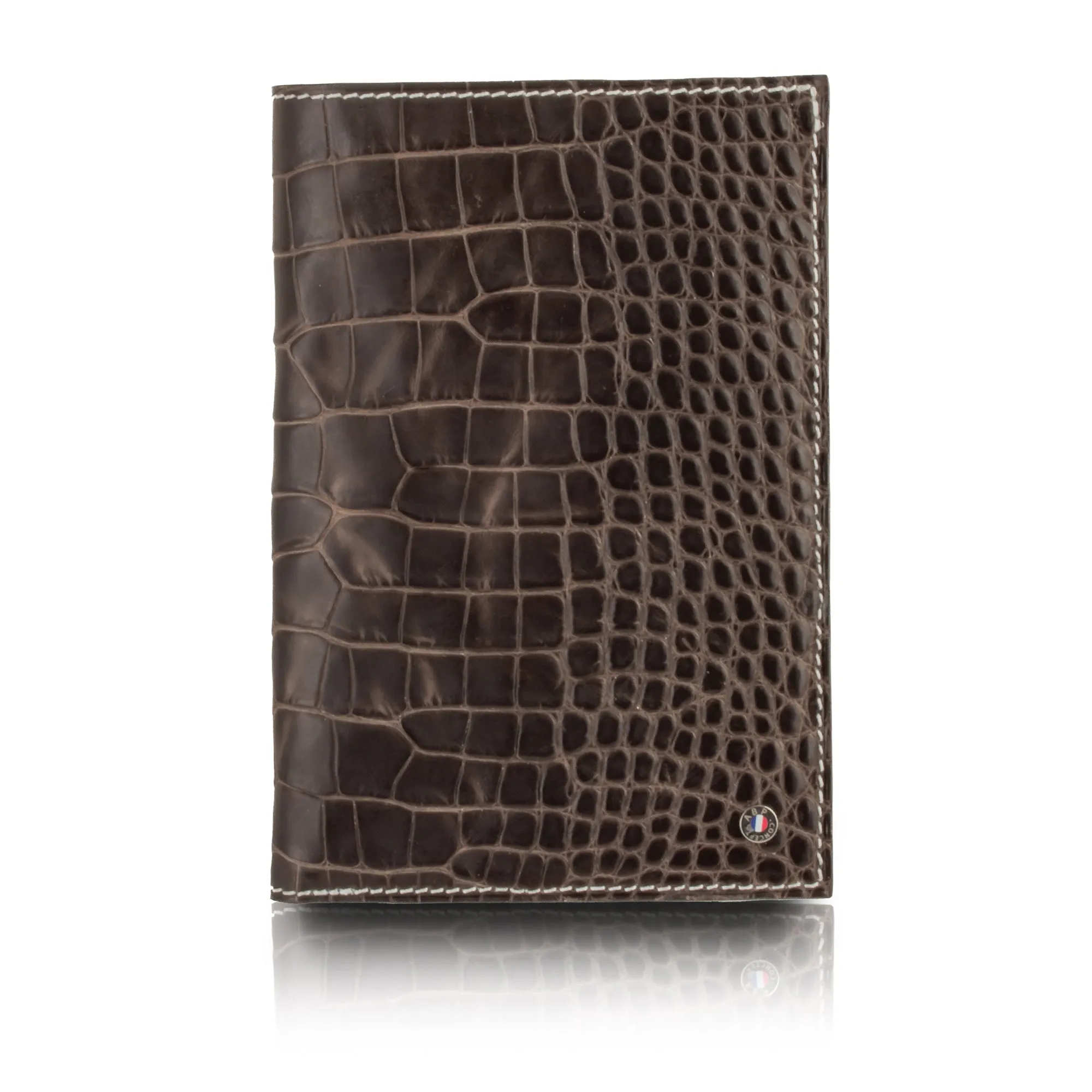 Business wallet « Radika » - Waxed Alligator