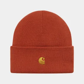 Carhartt WIP - Bonnet terracotta chase beanie