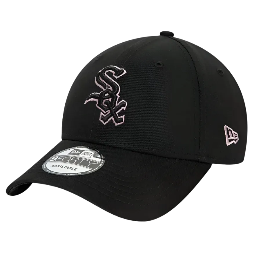 CASQUETTE | NEW ERA 9FORTY WHITE SOX BLACK CHIWHI