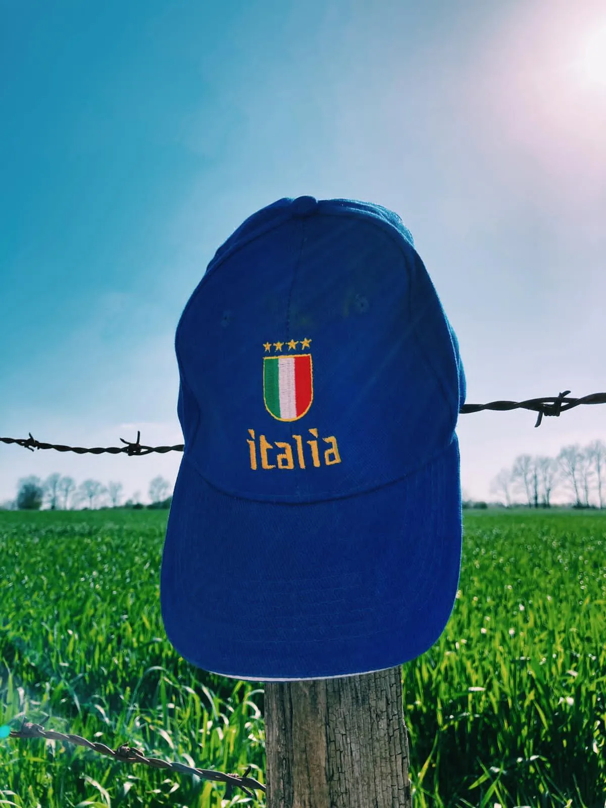 Casquette brodée Italia