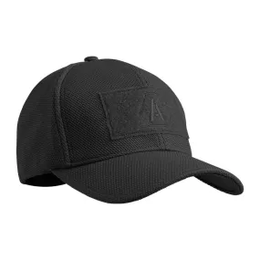 Casquette militaire STRETCH FIT Airflow noir