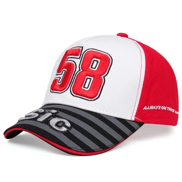 Casquette racing