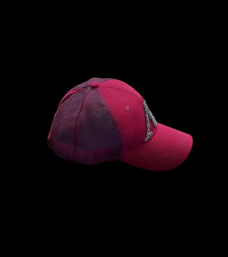 Casquette Spark-AL 2.0 Bordeaux - Queue de Cheval Haute