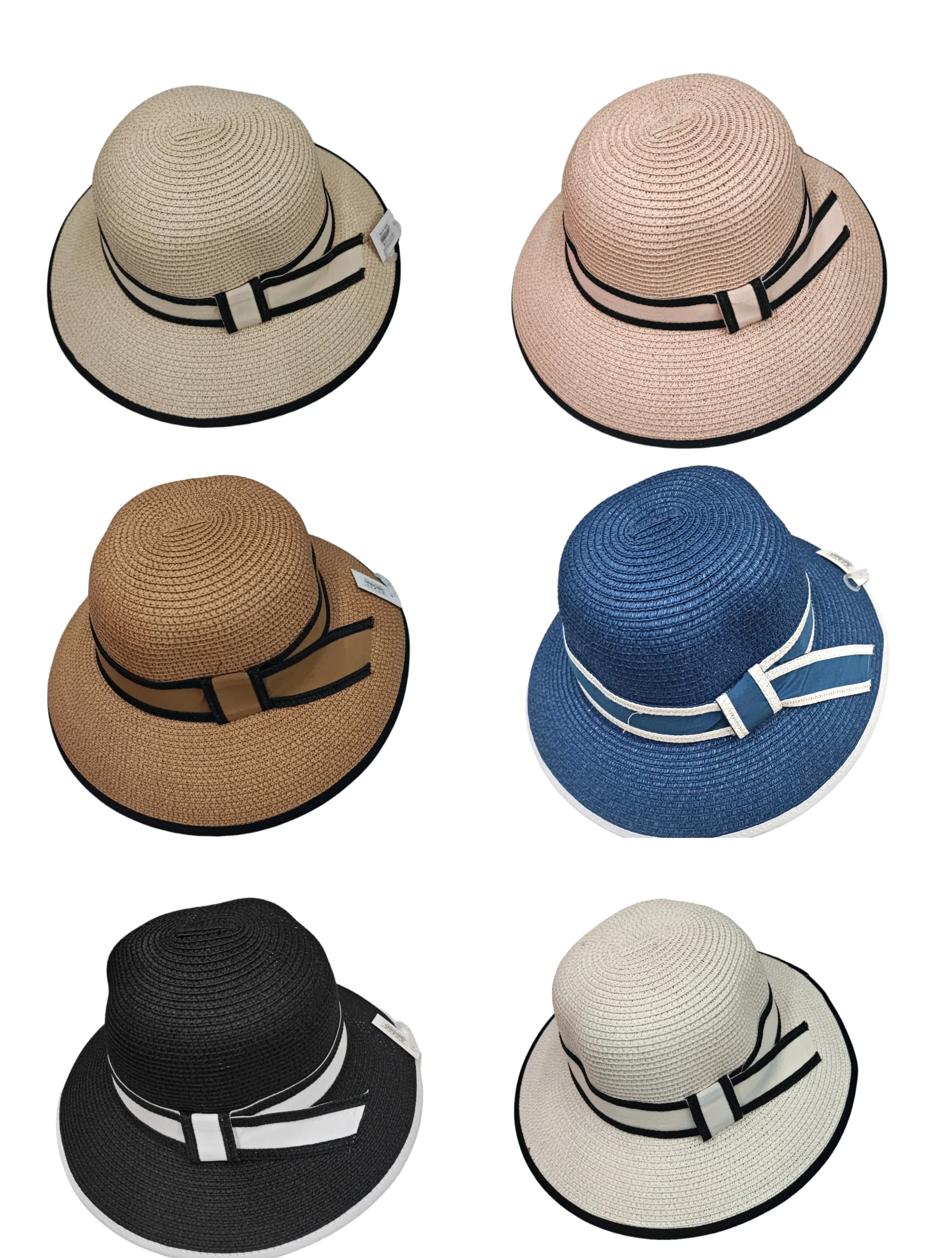 Chapeau paille femme (x12) #9