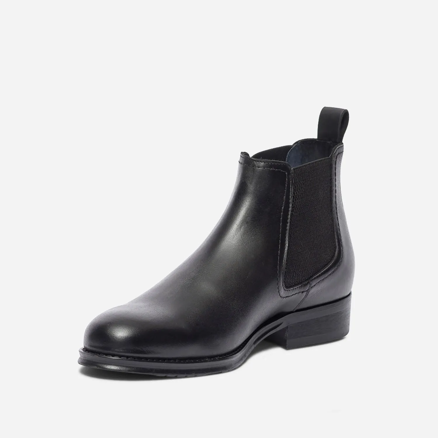 Chelsea boots noir en cuir - Boots Homme | ERAM