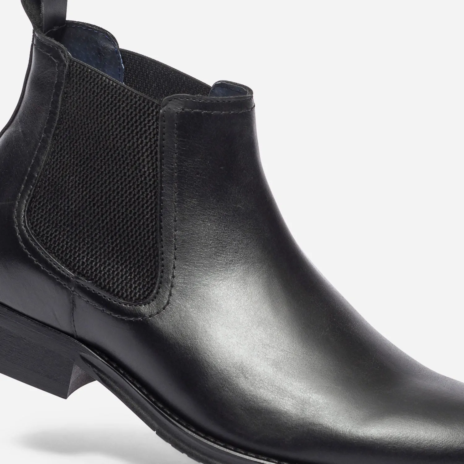 Chelsea boots noir en cuir - Boots Homme | ERAM