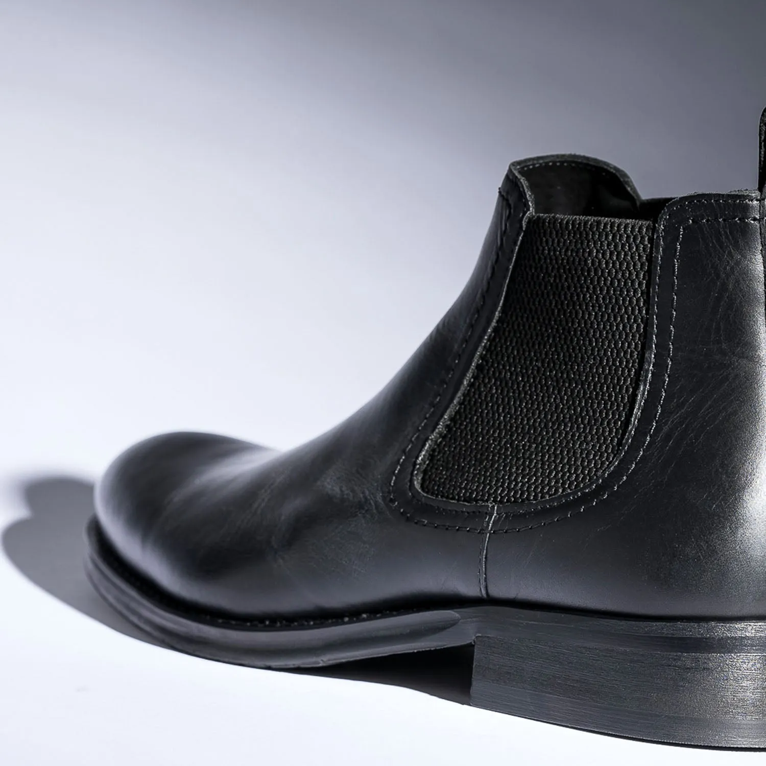 Chelsea boots noir en cuir - Boots Homme | ERAM