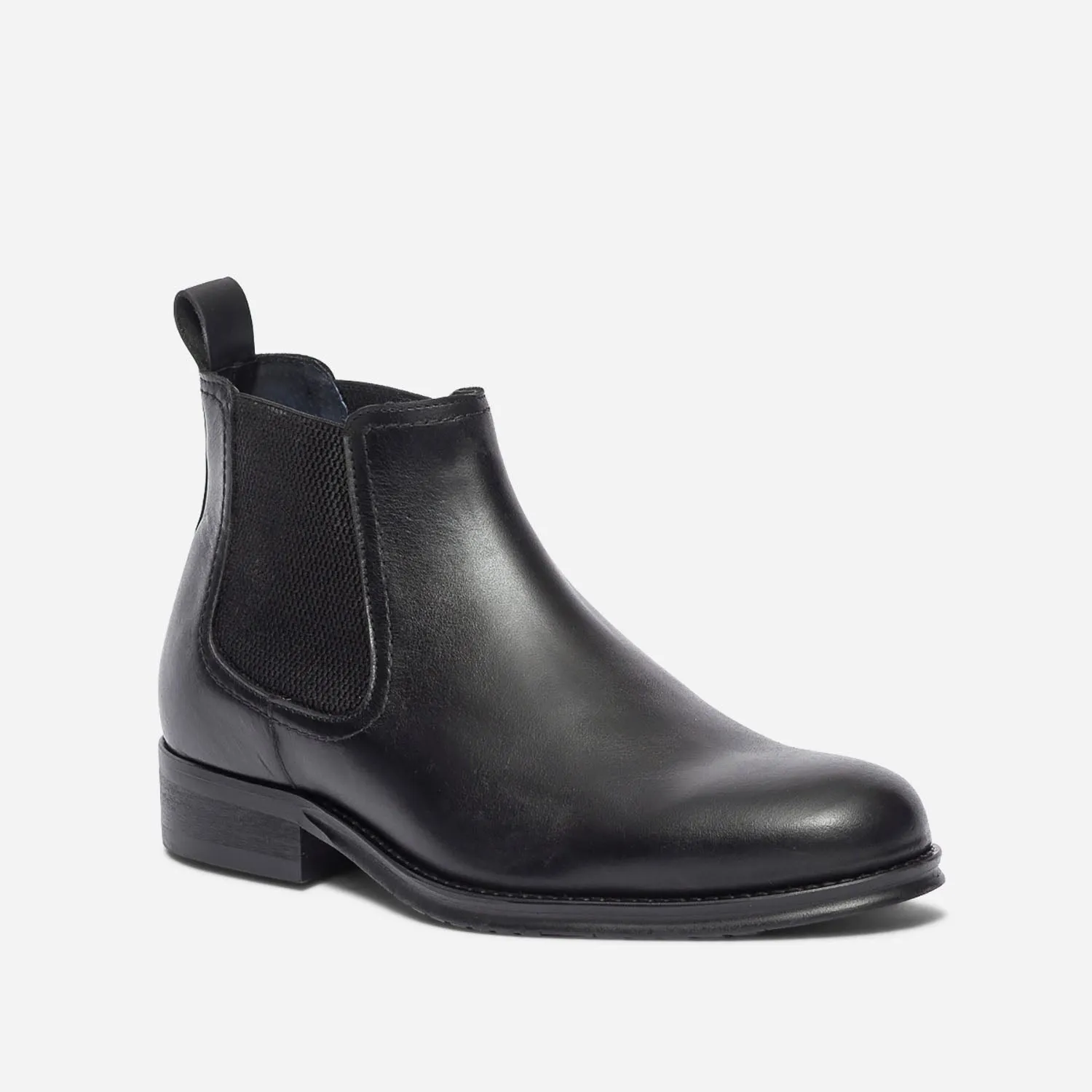 Chelsea boots noir en cuir - Boots Homme | ERAM