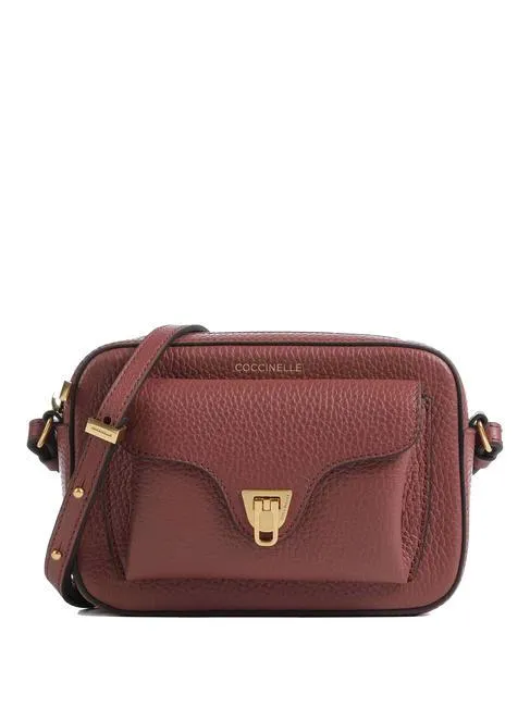 Coccinelle Beat Soft Mini Sac En Cuir Texturé Brandy - Achetez À Prix Outlet!